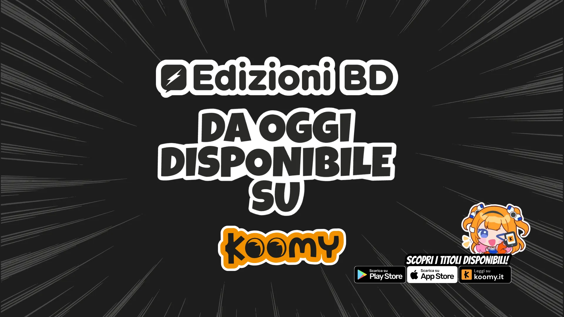 Fumetti Edizioni BD da leggere online: il catalogo arriva su Koomy