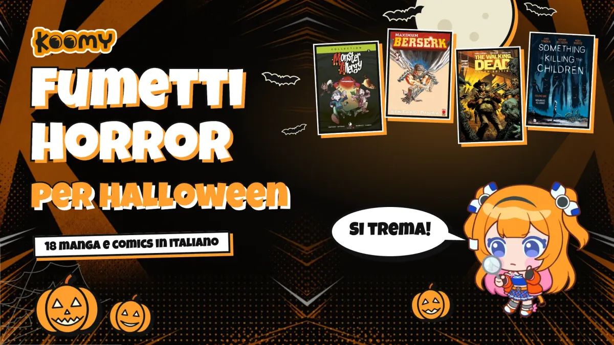 Fumetti horror da leggere ad Halloween 2026: 18 manga e comics in italiano