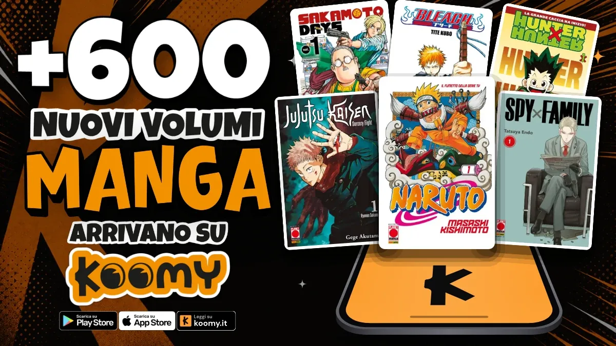 Naruto e Bleach online su Koomy: oltre 600 manga Planet Manga