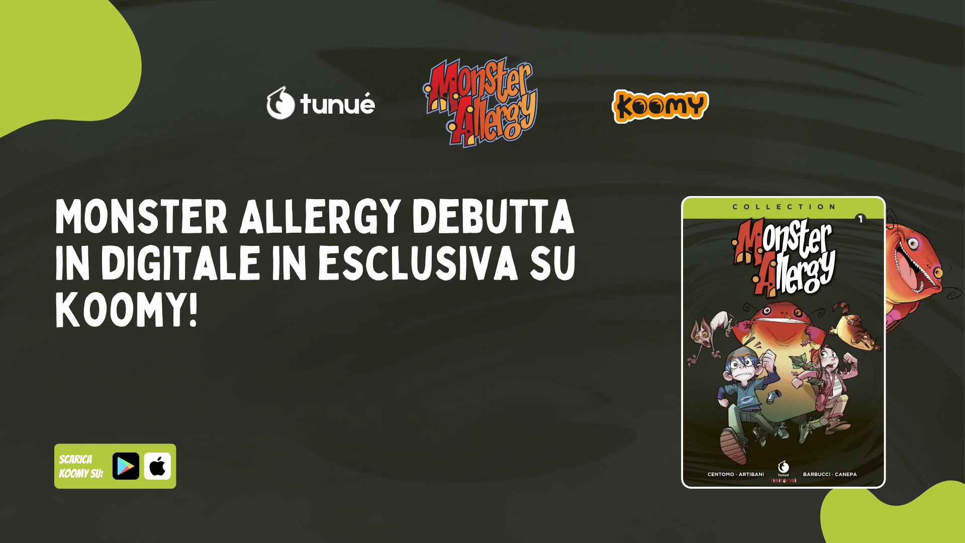 Monster Allergy in digitale su Koomy: dal 30 giugno, primo episodio gratis