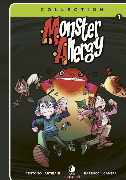 Copertina ufficiale di Monster Allergy Volume 1, Tunué — in esclusiva digitale su Koomy